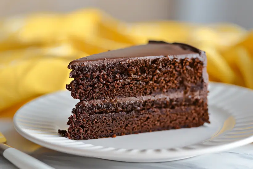 Chocolate cake variation made from the master cake base